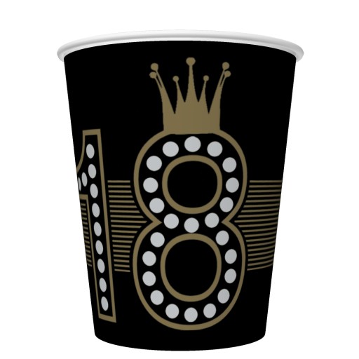 Hrnčeky ''18th Hollywood Style'' /8 kusov