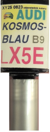 AUDI LX5E B9 KOSMOSBLAU AUTOLAK DOTYKOVÝ ARASYSTEM 10 ml