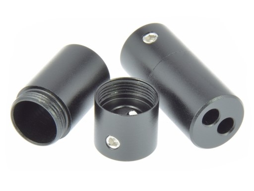 Káblová štiepačka 6MM AŽ 2X 4MM ČIERNY HLINÍK