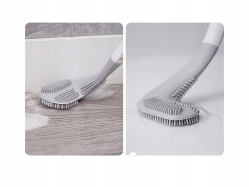 SILIKÓNOVÁ TOALETNÁ KEFA, ZAKRIVANÁ, HYGIEN