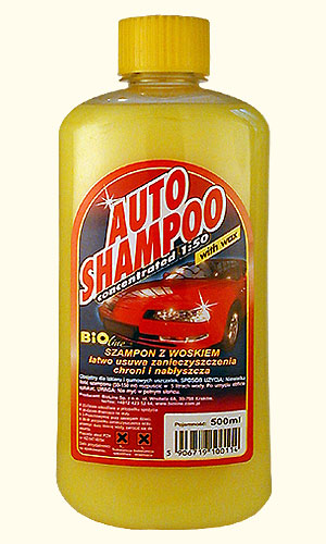 Bioline auto šampón s voskom 500 ml
