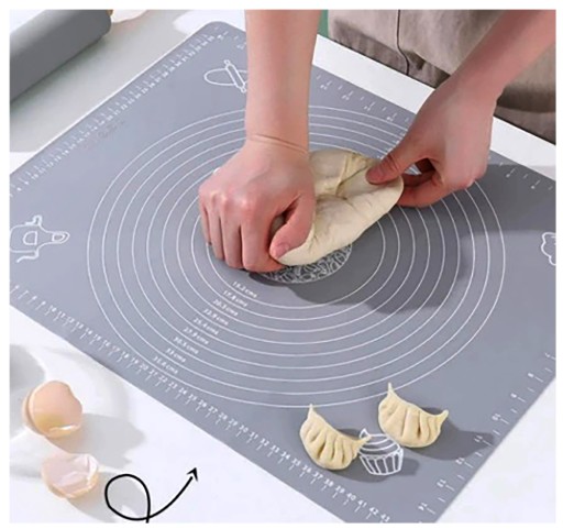 SILIKÓNOVÁ DOSKA 70x50cm XXL VEĽKÁ SKLADACIA, PROTIŠMYKOVÁ PODLOŽKA NA CESTO