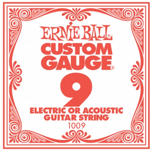 Jedna šnúrka bez omotávky ERNIE BALL Slinky 009