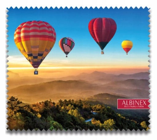 Utierka na okuliare Albinex z mikrovlákna so vzorom