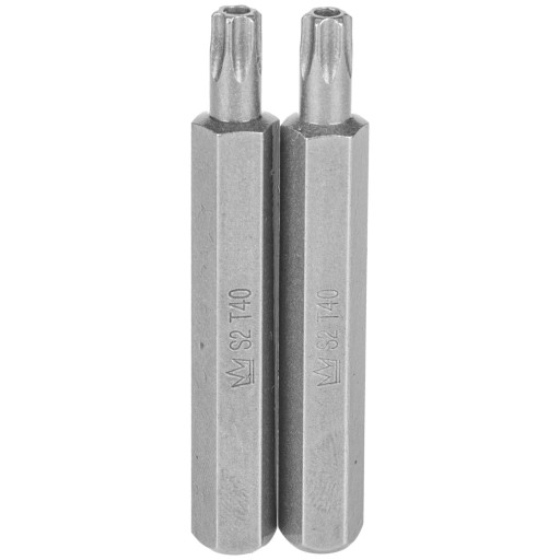 c3331 torx bit T60 s otvorom 75x10 mm oceľ S2 2 ks