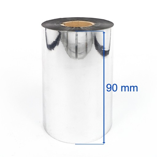 Termotransferový voskový pauzovací papier 90x300 m čierny