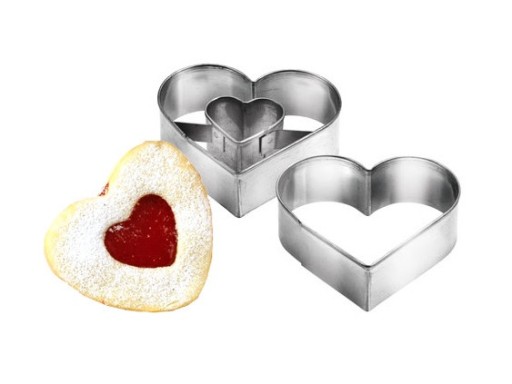 TESCOMA KRAJAČE NA KRÁTKE COOKIE KRAJAČE SRDCE VALENTÍNSKY DARČEK