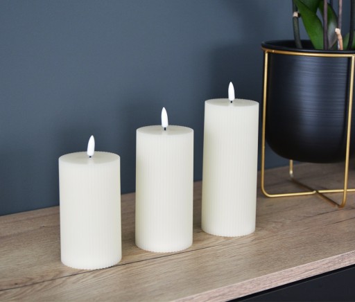 Led sviečka imitácia vosku 11cmx5cm