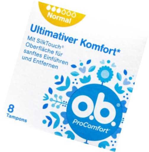 tampóny O.B Ultimativer Komfort NORMAL 8 kusov
