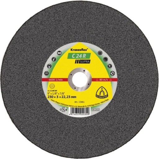 FLEX DISC 41 180x3,0x22,2 C 24 R SUPRA KLINGSPOR