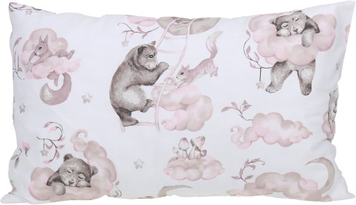 OBLIEK NA VANKÚŠ 40x60 cm BAVLNA 100% JASIEK BABYMAM Zips