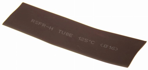 Teplom zmršťovacia bužírka 16mm čierna 1m