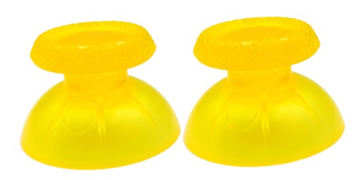SET 2X HUBOVÝ GOMBÍK PRE ANALOGICKÚ PODLOŽKU PS5 ŽLTÝ