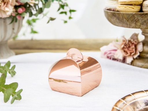 BOXY PRE HOSTÍ Rose Gold 10 ks, Opalescent