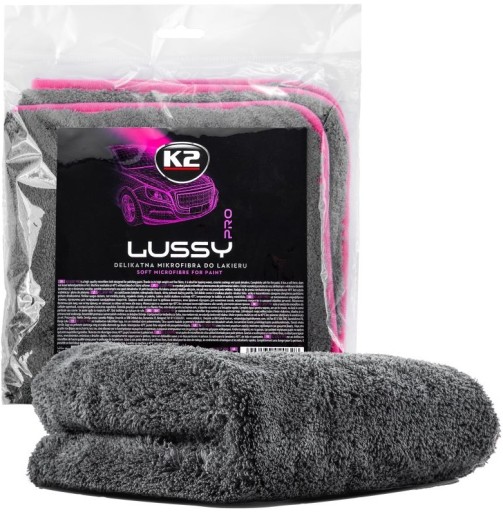 K2 LUSSY 40x40 mikrovláknová utierka na sušenie a leštenie, hrúbka 1200g/m2