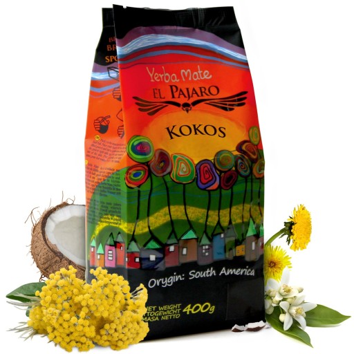 Yerba Mate El Pajaro KOKOSOVÝ - 400g