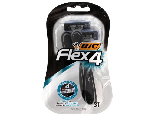 BIC FLEX4 3KS JEDNORÁZOVÉ CLIVERS
