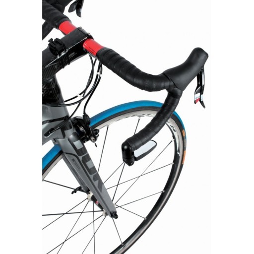 UNIVERZÁLNE OTOČNÉ ZRKADLO NA BICYKEL, ČIERNA, NA RIADITEĽA, SPÄTNÉ SKLADANÉ