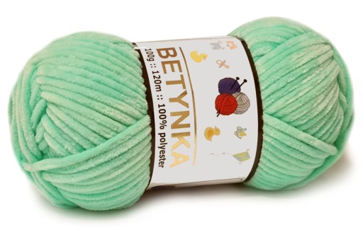 BETTYNKA SOFT detská priadza pre maskotov MINT 345