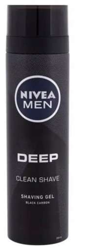 Nivea Men DEEP CLEAN Gél na holenie 200 ml