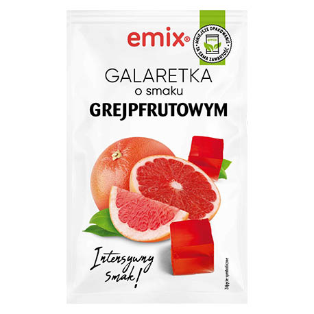 Želé prášok EMIX s príchuťou grapefruitu 75 g