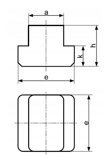 T-matica (polotovar) RLW 8 mm