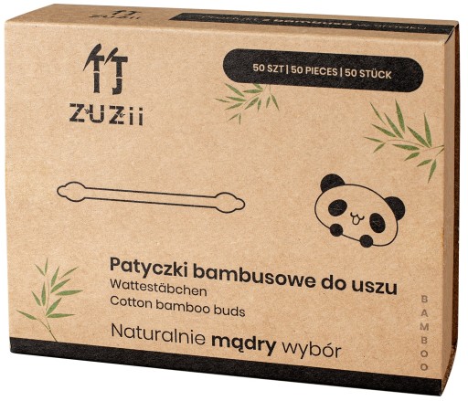 ZUZii tyčinky pre deti/dojčatá ECO EKO 50 ks. (10807)