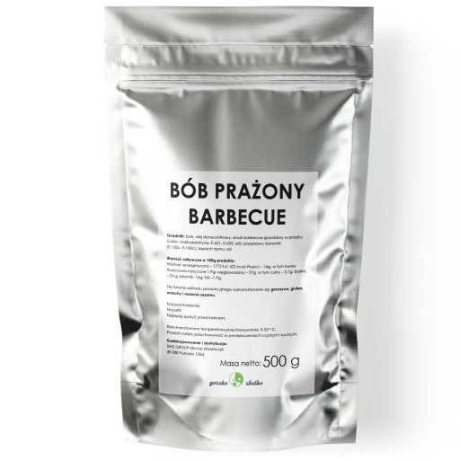 Pečené fazuľové grilované chrumkavé snacky 500g