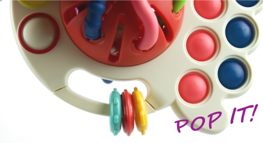 MONTESSORI KRAB SENSORY HRAČKA NA ZÁZNAMKY PRE DOJČATÁ 4V1