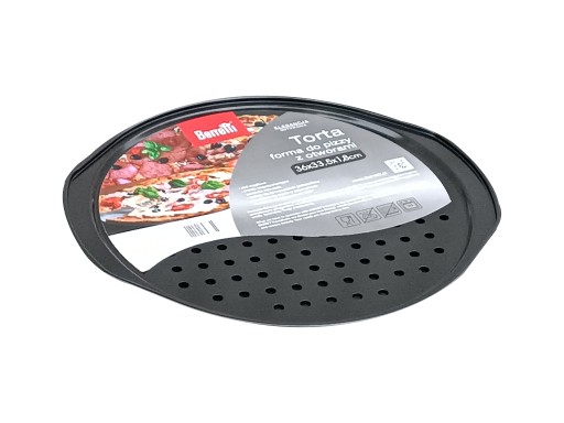 Forma na pizzu okrúhly plech na tortu ø36x33,5cm NEREZNÁ KLASICKÁ BERRETTI