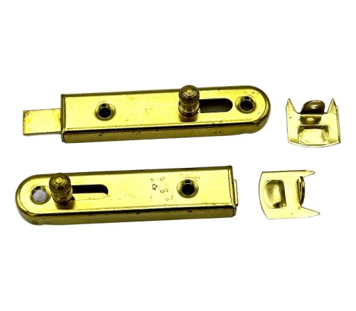 ZLATÁ ZÁPADKA KOVOVÁ NÁBYTKOVÁ 70 mm DEKORATÍVNA 2 ks