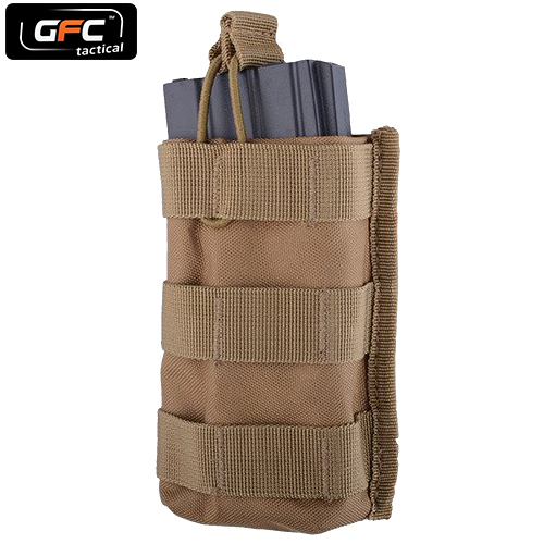 POUZDRO NA ZÁSOBNÍK NA AK M4 G36 GFC MOLLE TAN