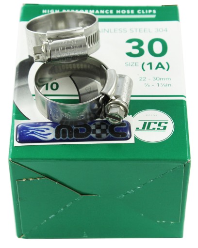 HI-GRIP JCS Svorka 22-30mm 304 remienok z nehrdzavejúcej ocele