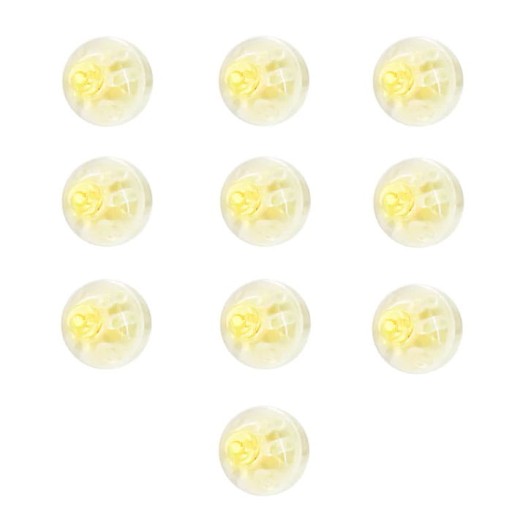 LED SVETLÁ NA BALÓNY TEPLÉ BIELE 10 KS