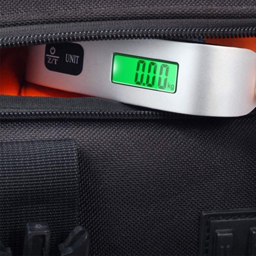 DIGITÁLNA ELEKTRONICKÁ CESTOVNOSŤ LETISKO VÁHA BATOŽINY TURISTICKÁ 50 KG