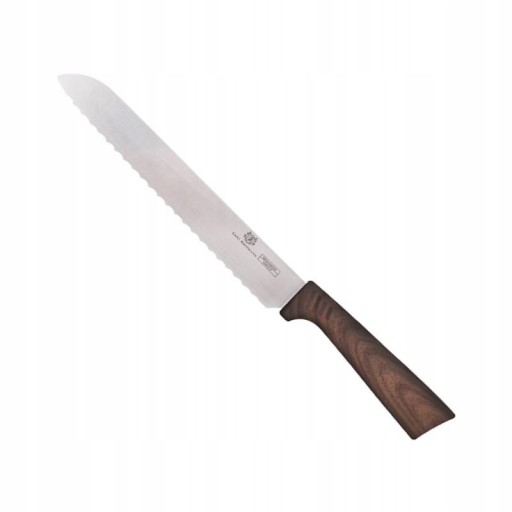 KUCHYŇSKÝ NÔŽ NA CHLEBA 20CM, DREVENÝ, OSTRÝ