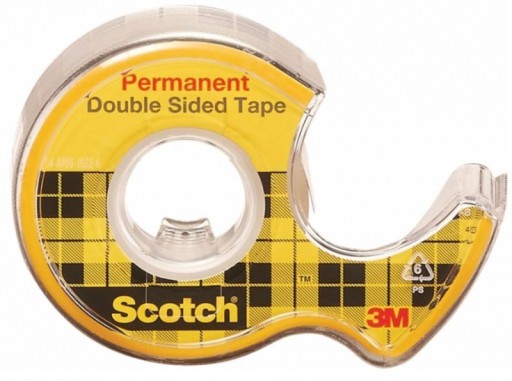 3M lepiaca páska Scotch, obojstranná, 12 mm x 6,3 m