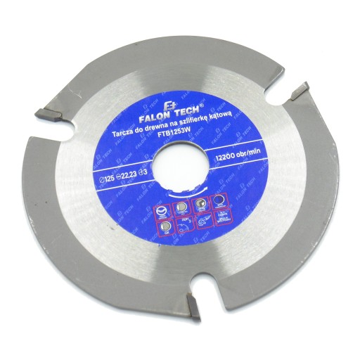 WIDIA DISK NA DREVO PILA 125 MM 3T FALON-TECH