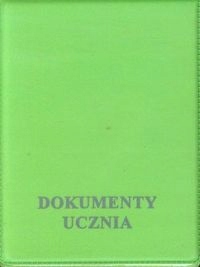 Vertikálny obal na študentské doklady, ZELENÝ