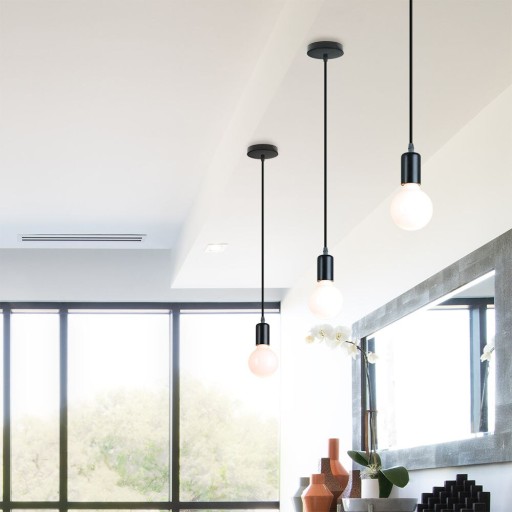 ZWIS Edison Loft závesné stropné svietidlo 1x E27