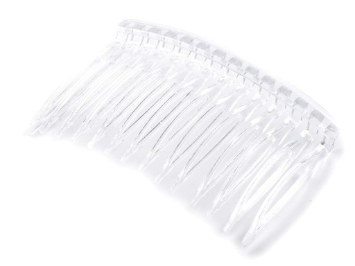 HREEN NA VLASY, CLEAR hrebeň, barrette, clip