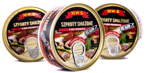 Šproty vyprážané v paradajkovej omáčke - zdroj Omega 3, lahodná chuť