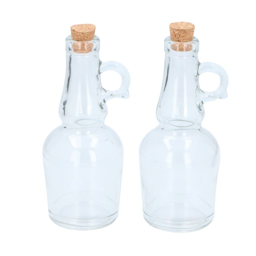 Karafa fľaša na ocot a olivový olej, 250 ml, sada 2 ks. Alpina - perfektná