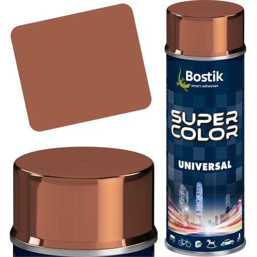 Bostik medená univerzálna farba v spreji 400ml akrylový sprej 1ks