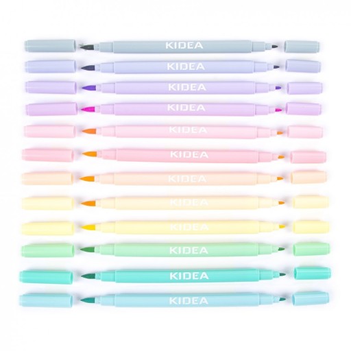 KIDEA OBOJSTRANNÉ VÝLETY PASTEL B ŠTETCA 12 FAREB