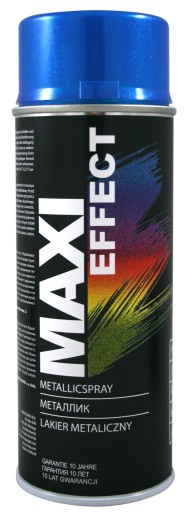 Maxi lak v spreji Metalická farba modrá 400