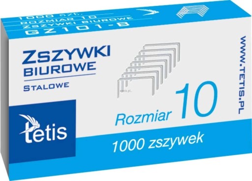 Kancelárske sponky 10 (10) GZ101-B
