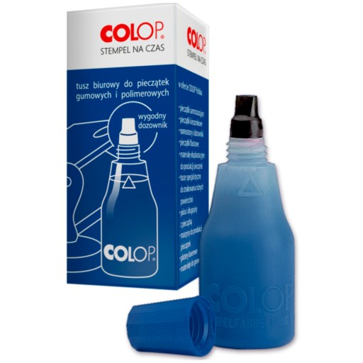 Razítkovací atrament Colop 25 ml, modrý