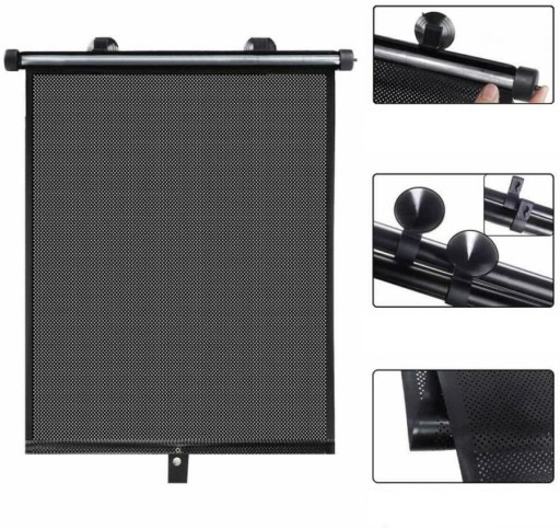 AUTOSLUNEČNÉ ROLETY DO AUTO ŽALÚZIE ROLETY 2 kusy 40x45cm