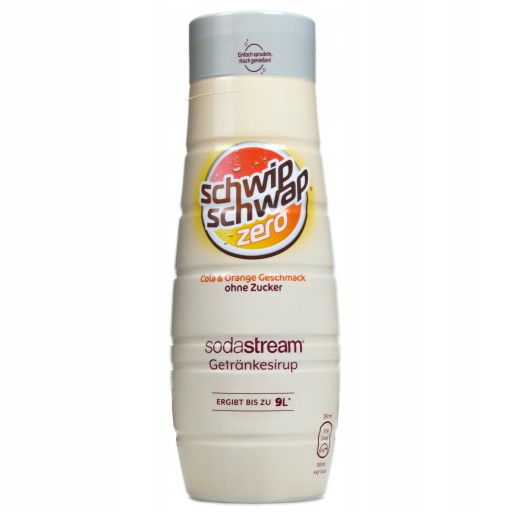 KONCENTRÁT SIRUP NA SÝTUJÚCI SODASTREAM SCHWIP SCHWAP BEZ CUKRU 440 ml